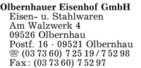 Olbernhauer Eisenhof GmbH