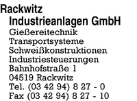 Rackwitz Industrieanlagen GmbH