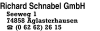Schnabel, Richard, GmbH