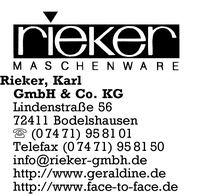 Rieker GmbH & Co. KG, Karl