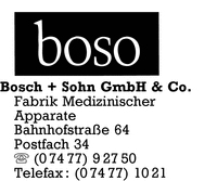 Bosch + Sohn GmbH & Co.