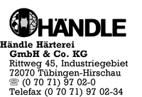Hndle Hrterei GmbH & Co. KG
