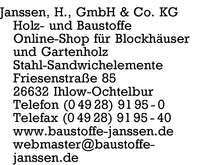 Janssen GmbH u. Co. KG, H.