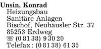 Unsin, Konrad