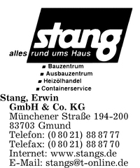 Stang GmbH & Co. KG, Erwin