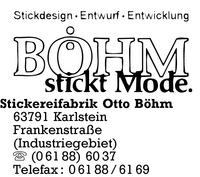 Stickereifabrik Otto Bhm