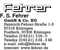 Fehrer GmbH & Co. KG, F. S.