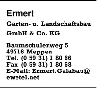Ermert Garten- und Landschaftsbau GmbH & Co. KG