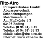 Ritz-Atro-Pumpwerksbau GmbH