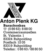 Plenk KG Holzbauwerk, Anton