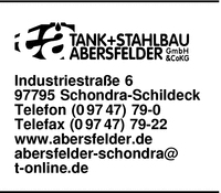 Tank- u. Stahlbau Abersfelder GmbH u. Co. KG