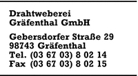 Drahtweberei Grfenthal GmbH