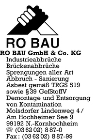 Ro Bau GmbH & Co. KG