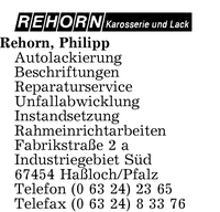 Rehorn, Philipp