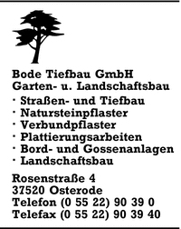 Bode Tiefbau GmbH