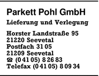 Parkett Pohl GmbH