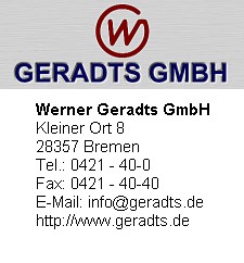 Geradts GmbH, Werner