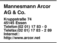 Mannesmann Arcor AG & Co.