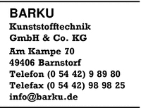 Barku Kunststofftechnik GmbH & Co. KG