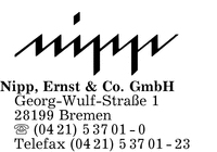 Nipp & Co. GmbH, Ernst