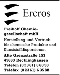 Freihoff Chemiegesellschaft mbH
