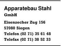 Apparatebau Stahl GmbH