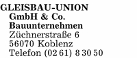 Gleisbau-Union GmbH & Co.