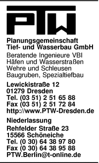 PTW Planungsgemeinschaft Tief- und Wasserbau GmbH