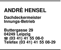 Hensel, Andr