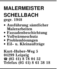 Malermeister Schellbach