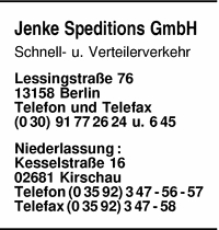 Jenke Speditions GmbH