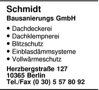 Schmidt Bausanierungs GmbH
