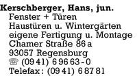 Kerschberger jun., Hans