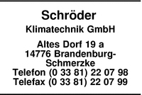 Schrder Kltetechnik GmbH