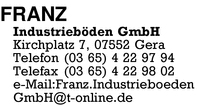 Franz-Industriebden GmbH