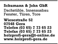 Schumann & John GbR