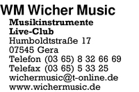 WM Wicher Music