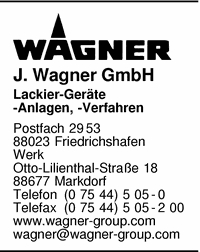 Wagner GmbH, J.