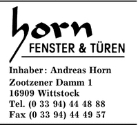 Horn Fenster & Tren, Inh. Andreas Horn