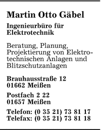Gbel, Martin Otto