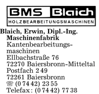 Blaich, Dipl.-Ing. Erwin