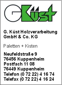 Kst Holzverarbeitung GmbH & Co. KG, G.