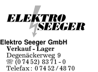 Elektro Seeger GmbH