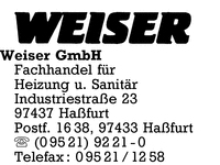 Weiser GmbH