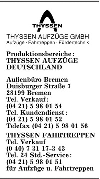 Thyssen Aufzge GmbH
