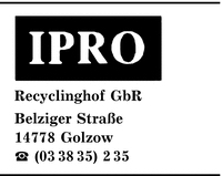 IPRO Recyclinghof GbR