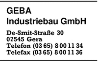 GEBA Industriebau GmbH