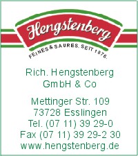Hengstenberg GmbH & Co., Rich.