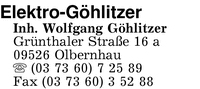 Elektro-Ghlitzer, Inh. Wolfgang Ghlitzer