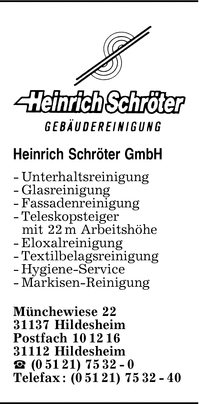 Schrter GmbH, Heinrich